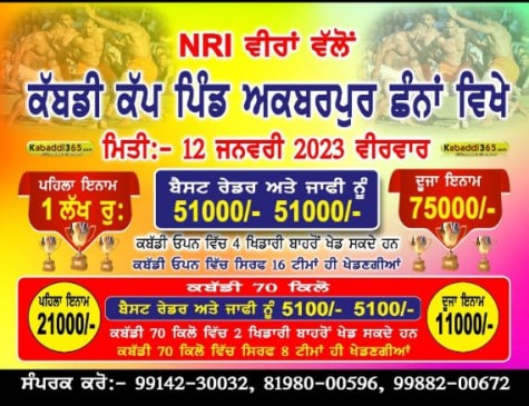 Akbarpur Channa (Malerkotla) Near Mandi Ahmedgarh