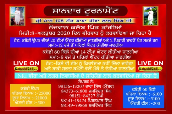 Dangian, Jagraon (Ludhiana)