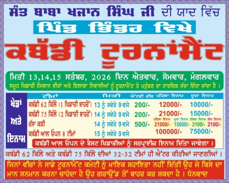 Bhinder Kalan (Moga)